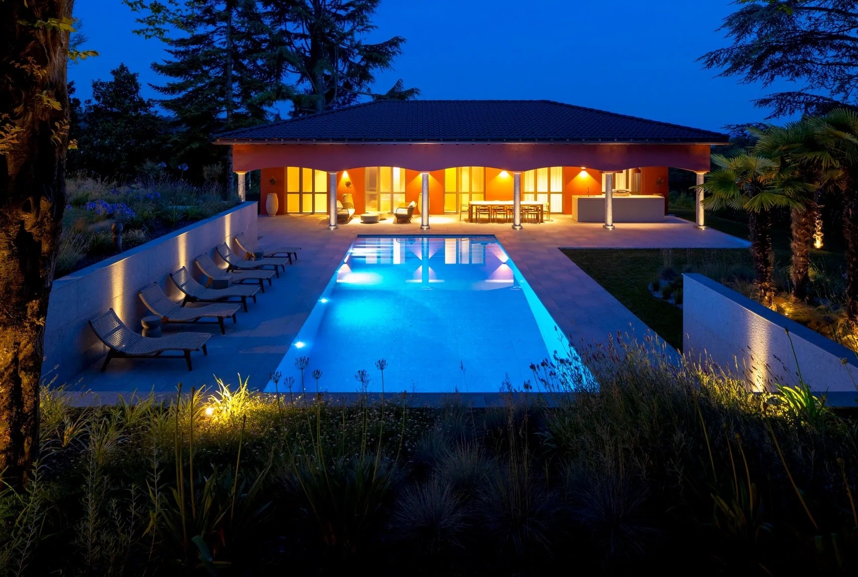 Evenings by the water by Tri-County Pools
